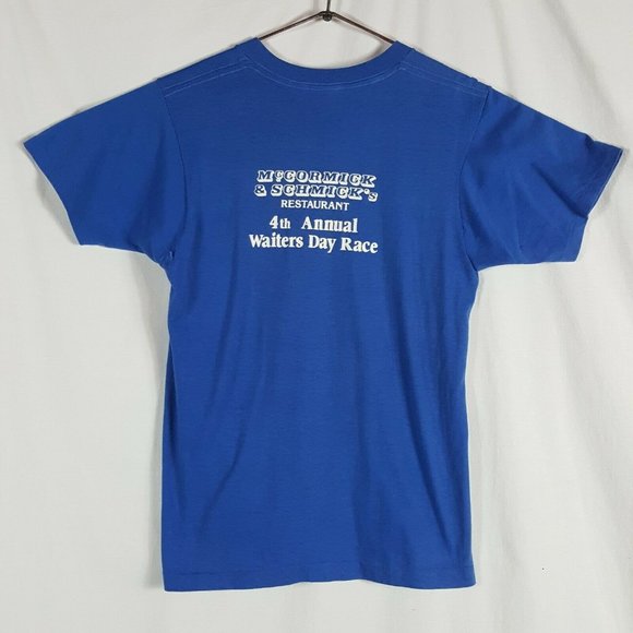 Vtg 80s Oktoberfest Run Beer T-Shirt M Mccormick - Picture 4 of 10